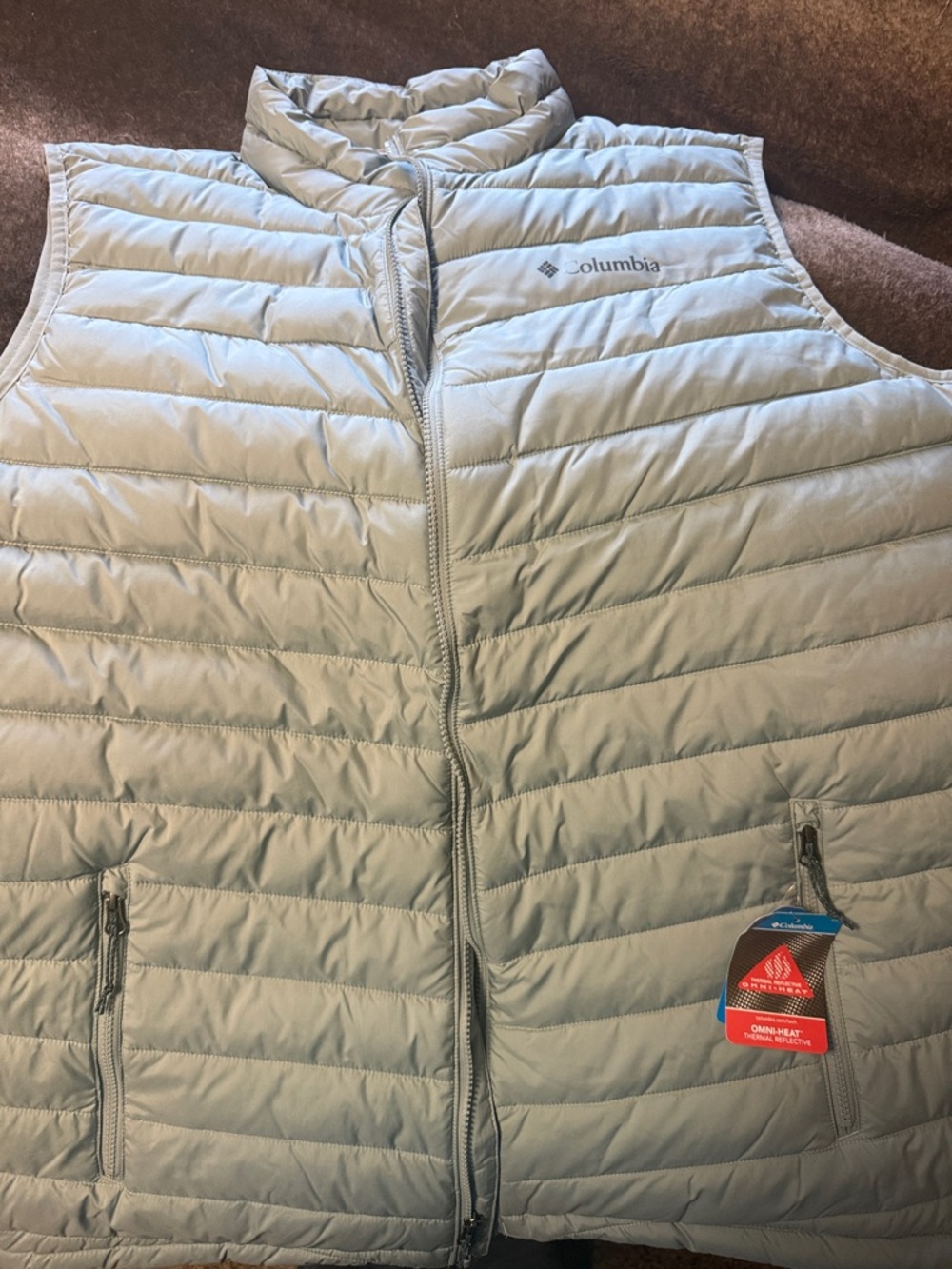 Columbia Pale teal Quilted Insulated Vest